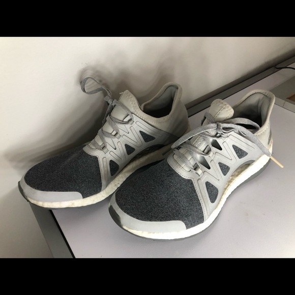 Adidas Pure Boost X in grey and white - Picture 5 of 6